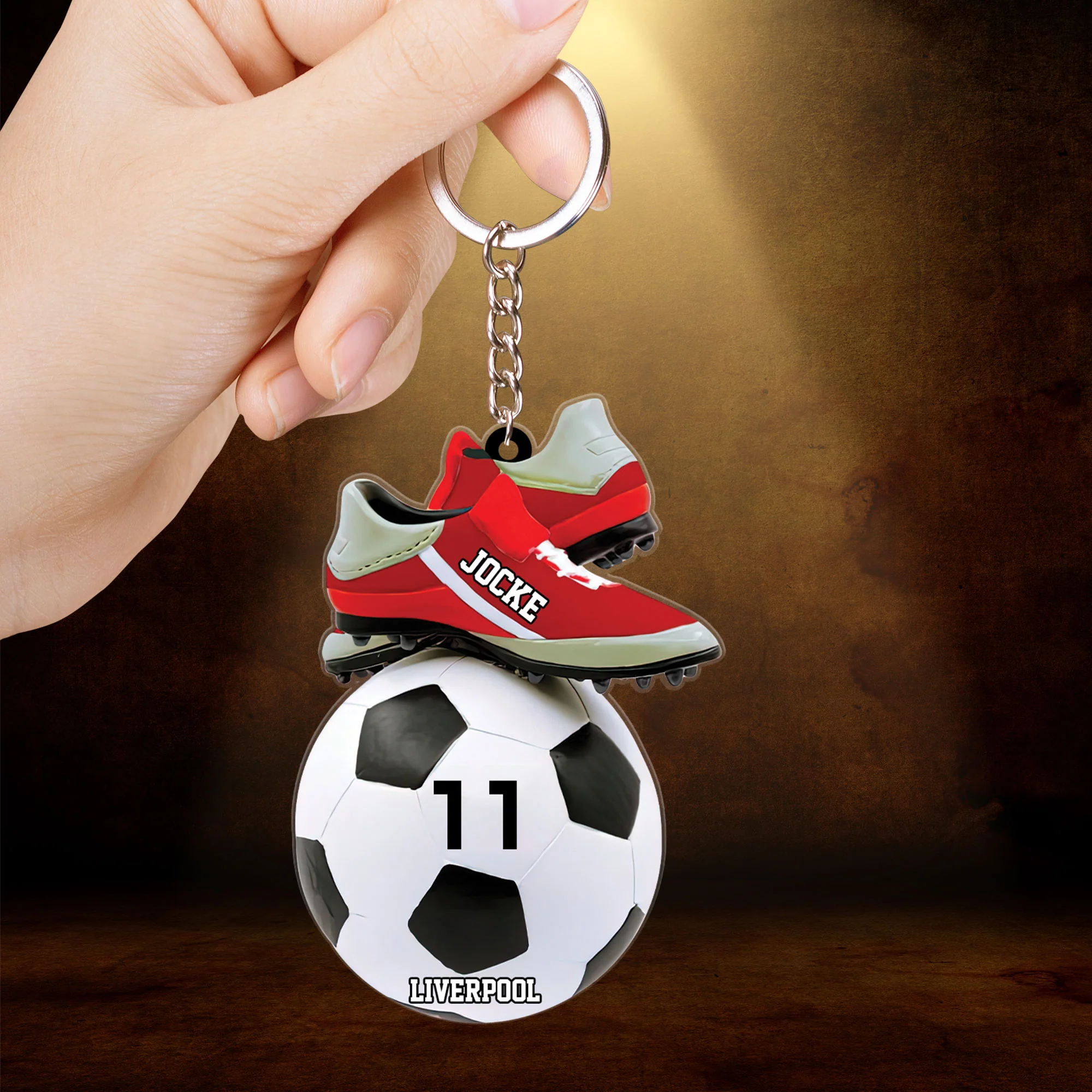2022 Personalized Soccer Christmas Acrylic Ornament - Great Gift Idea For Soccer Players, Soccer Lovers, Custom Shape Ornament Soccer Decor - Image 5