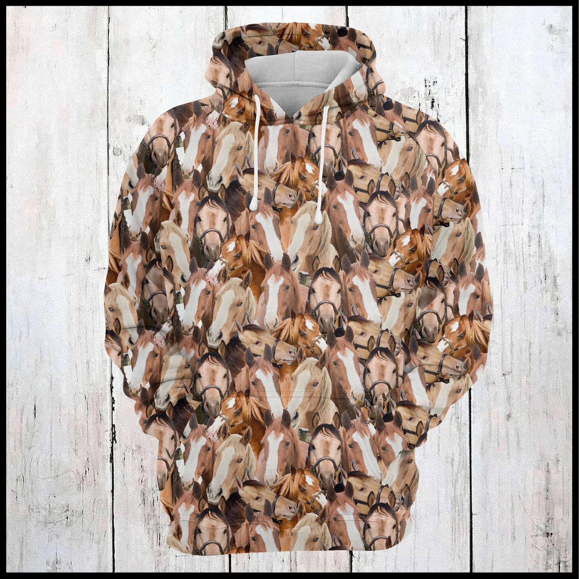 American Quarter Horse Pullover Premium Hoodie, Perfect Outfit For Men And Women On Christmas New Year Autumn Winter - Image 2