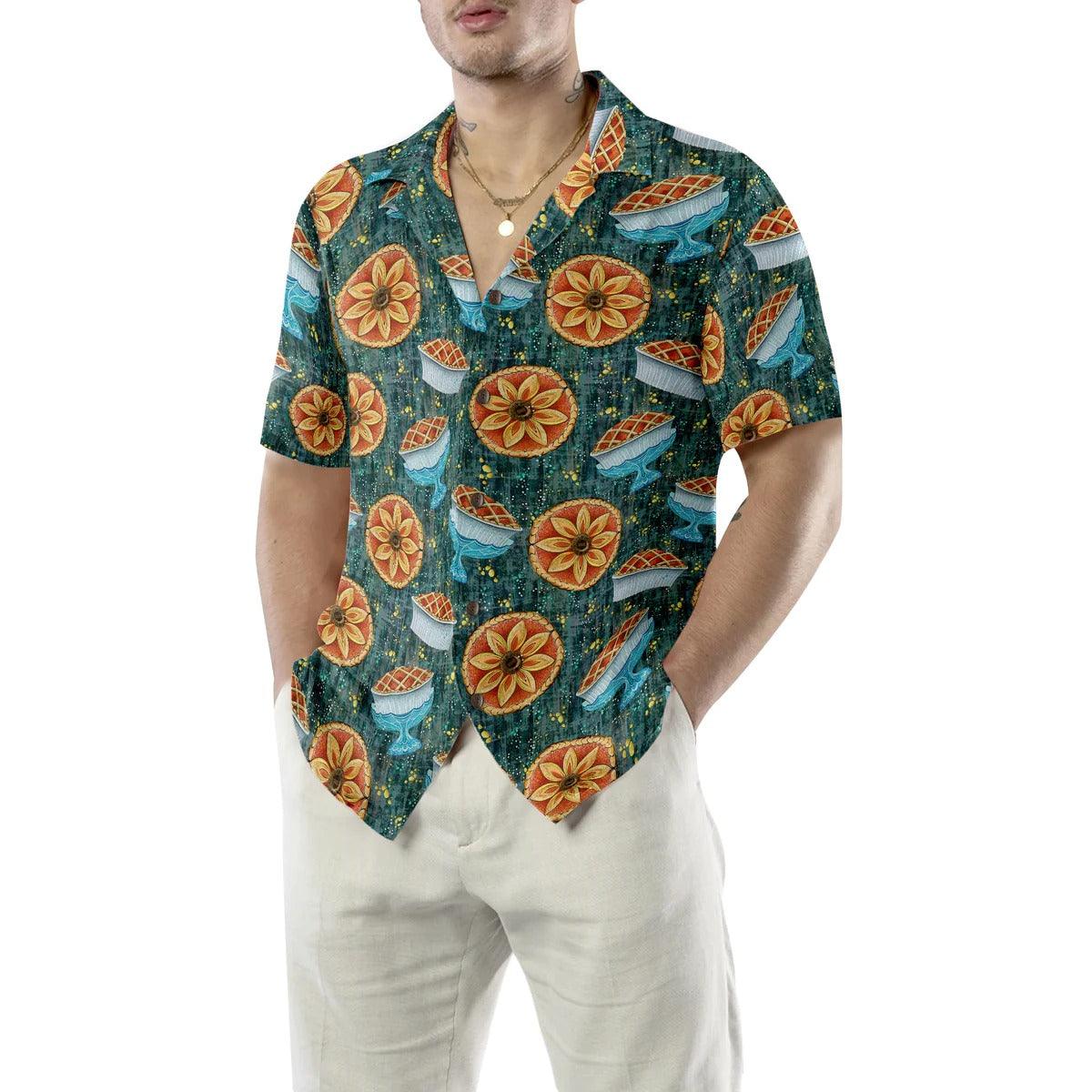 Autumn Hawaiian Shirt - Thanksgiving Autumn Pie Hawaiian Shirt - Perfect Gift For Friend, Family