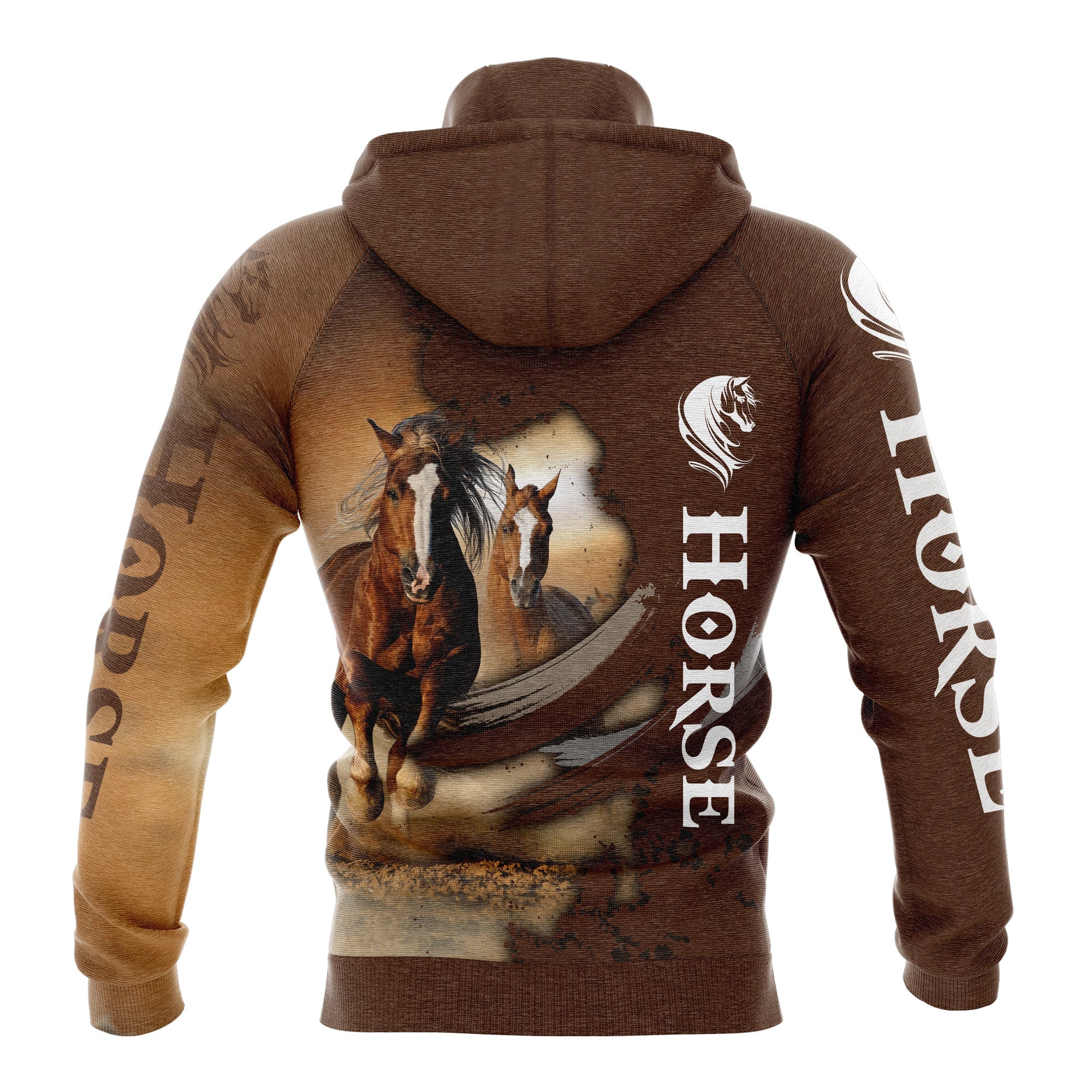 Awesome Horse Lover Pullover Premium Hoodie, Perfect Outfit For Men And Women On Christmas New Year Autumn Winter - Image 2