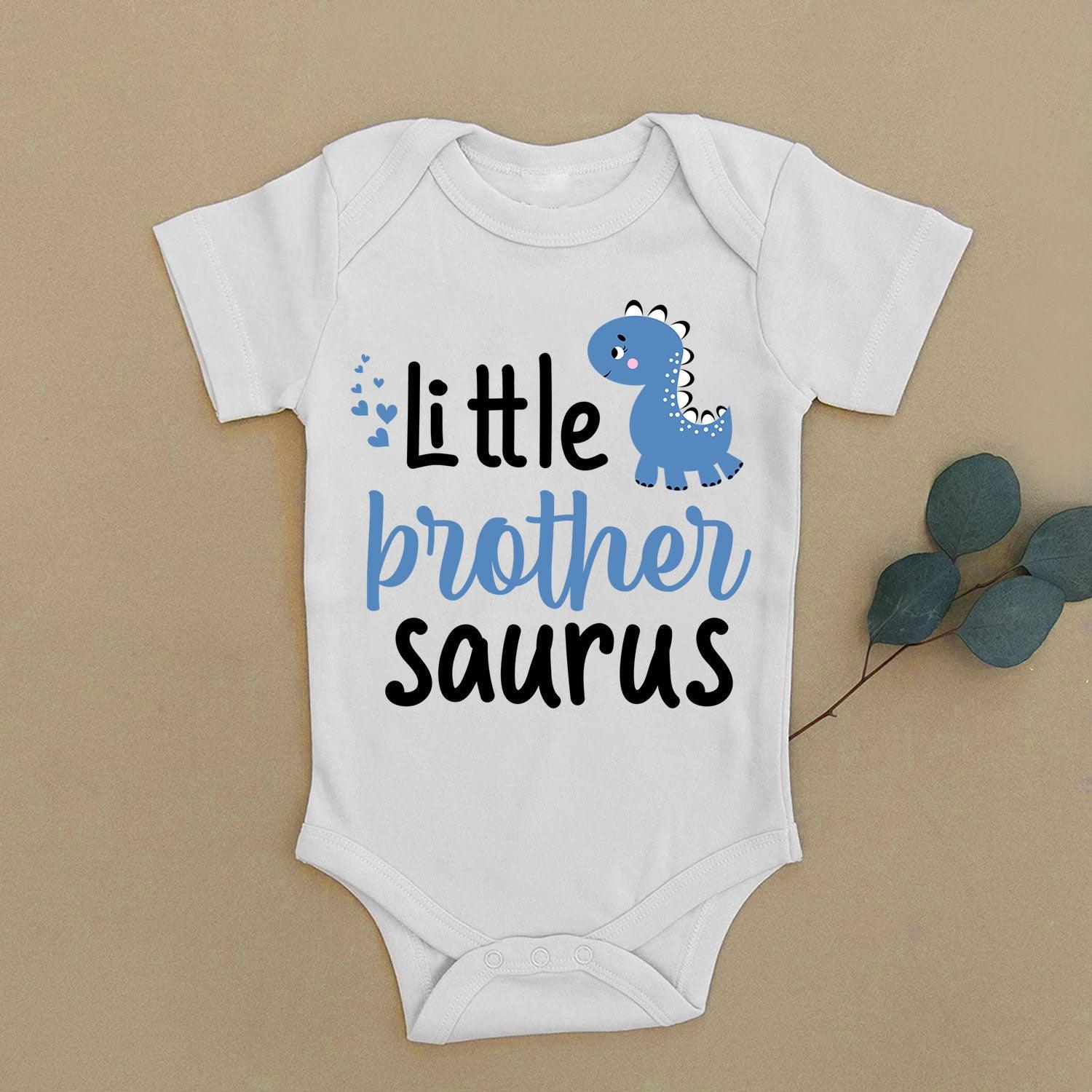 Baby Onesies for Baby Girl, Baby Boy - Little Saurus Newborn Onesies, Personalized Onesies - Perfect Gift For Baby, Baby Gift Onesie