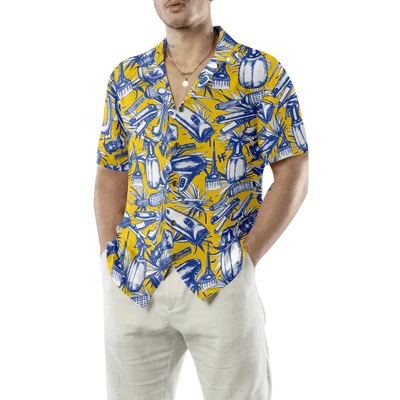 Barber Hawaiian Shirt, Floral Barber Equipment Aloha Shirt For Men - Perfect Gift For Barber, Husband, Boyfriend, Family, Friends - Image 5