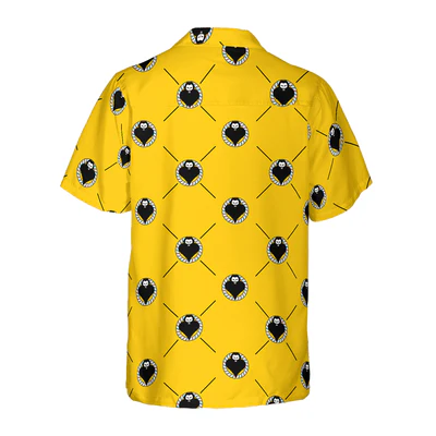 Barber Hawaiian Shirt, Heart Shaped Beard Barber Aloha Shirt For Men - Perfect Gift For Barber, Husband, Boyfriend, Friend, Family - Image 2