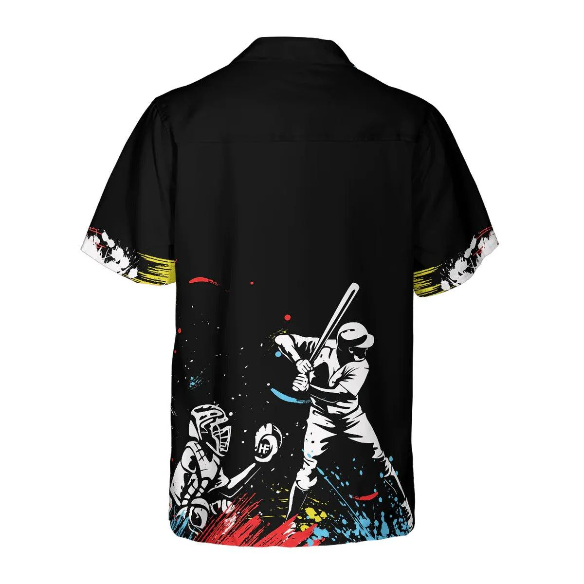 Baseball Aloha Hawaiian Shirt, Colorful Baseball Aloha Shirt, Baseball Hawaiian Shirt For Summer - Perfect Gift For Men, Women, Baseball Lover, Friend - Image 3