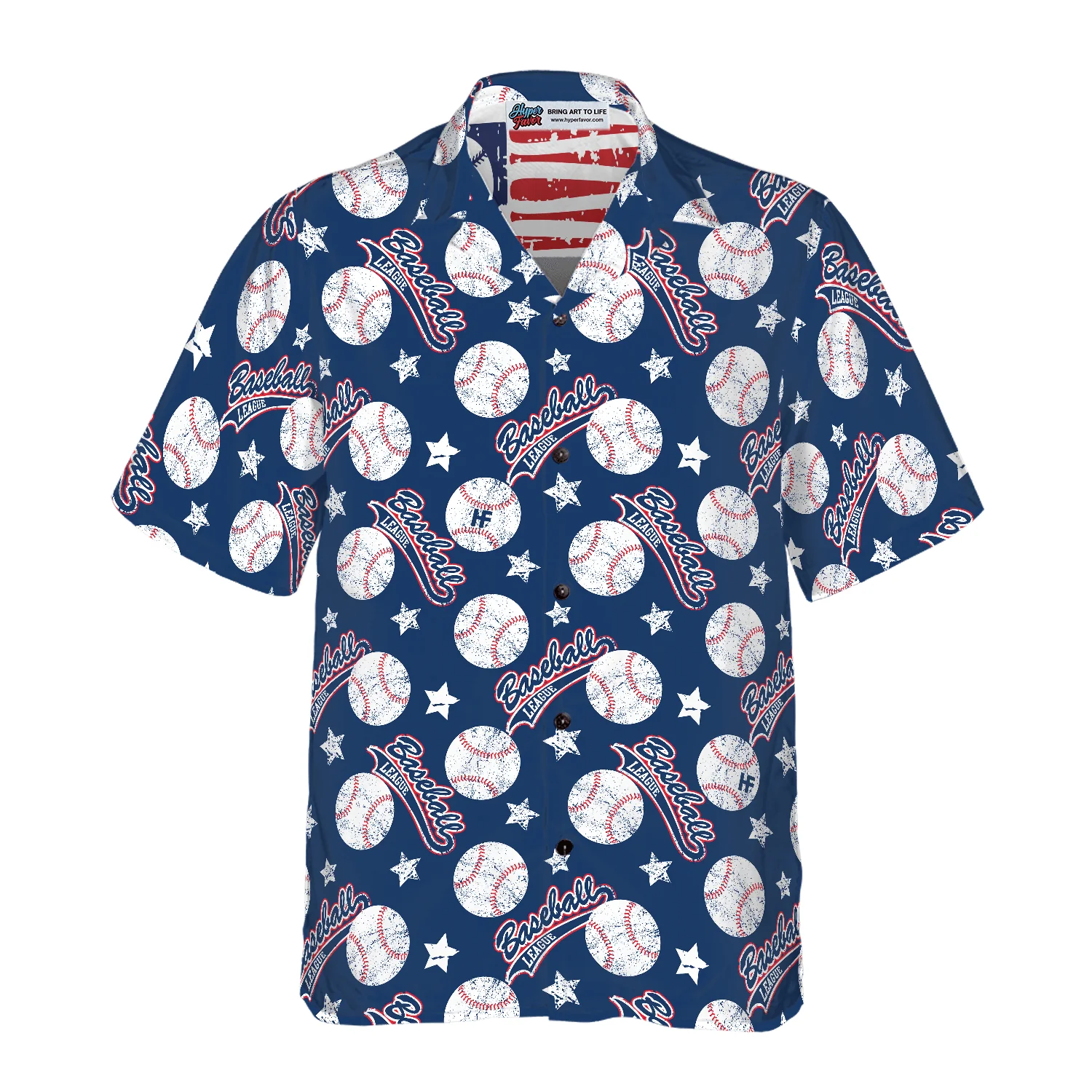 Baseball Balls Star Aloha Hawaiian Shirt For Summer, Colorful Shirt For Men Women, Perfect Gift For Friend, Team, Family, Baseball Lovers - Image 3