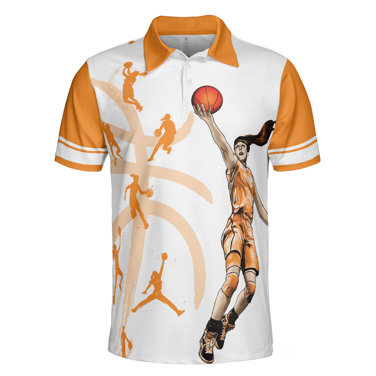 Basketball Men Polo Shirt, Basketball Player, Anything Worth Doing Is Worth Doing With Passion Basketball Polo Shirt - Gift For Men, Basketball Lovers - Image 4