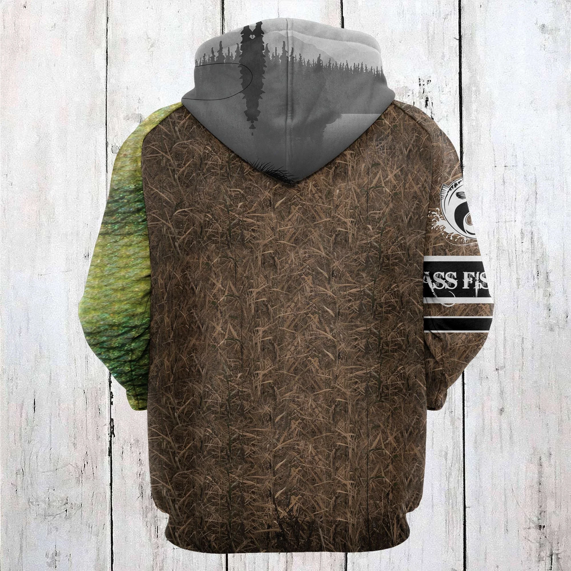 Bass Fishing Pullover Premium Hoodie, Perfect Outfit For Men And Women On Christmas New Year Autumn Winter - Image 3
