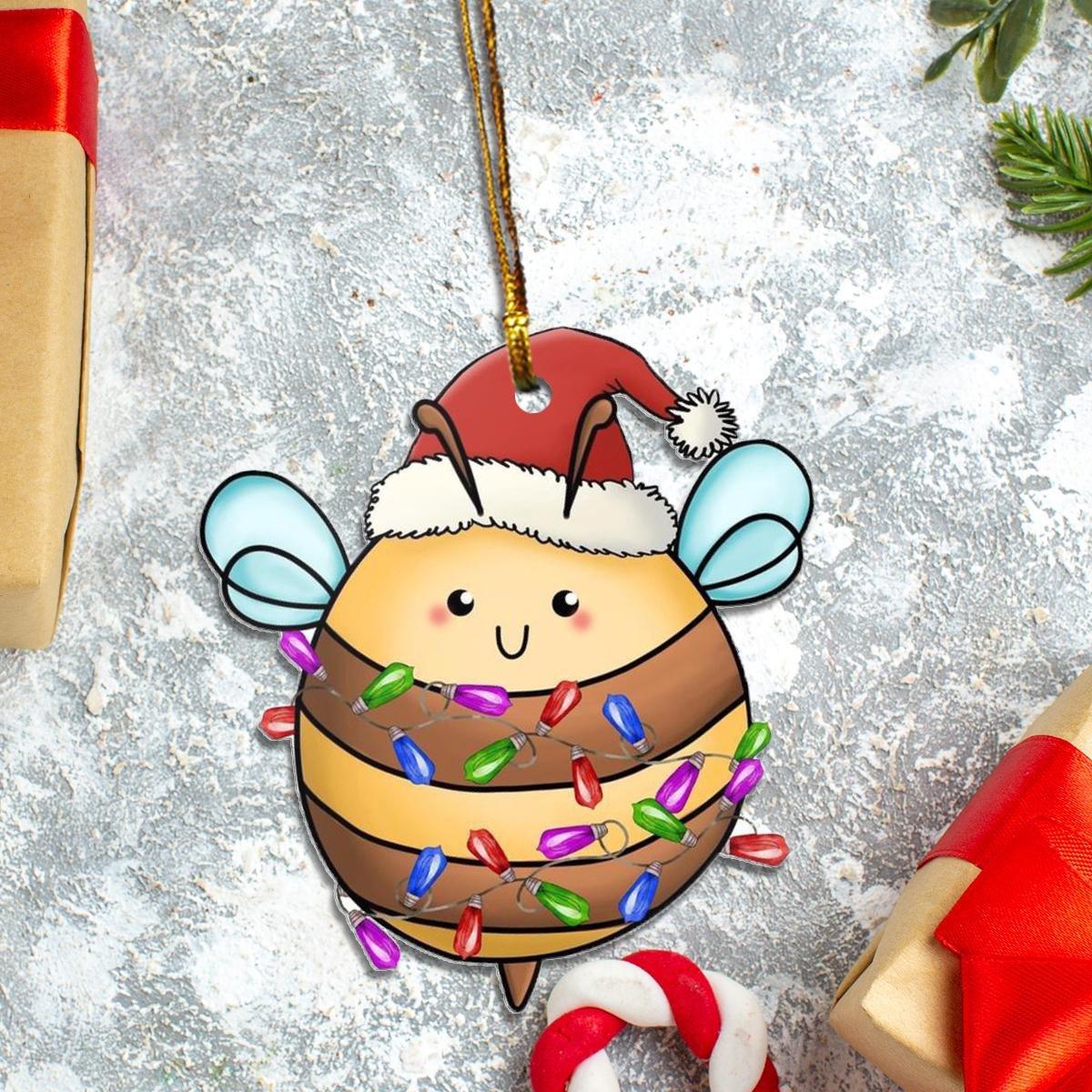 Bee Mica ornament - Image 3