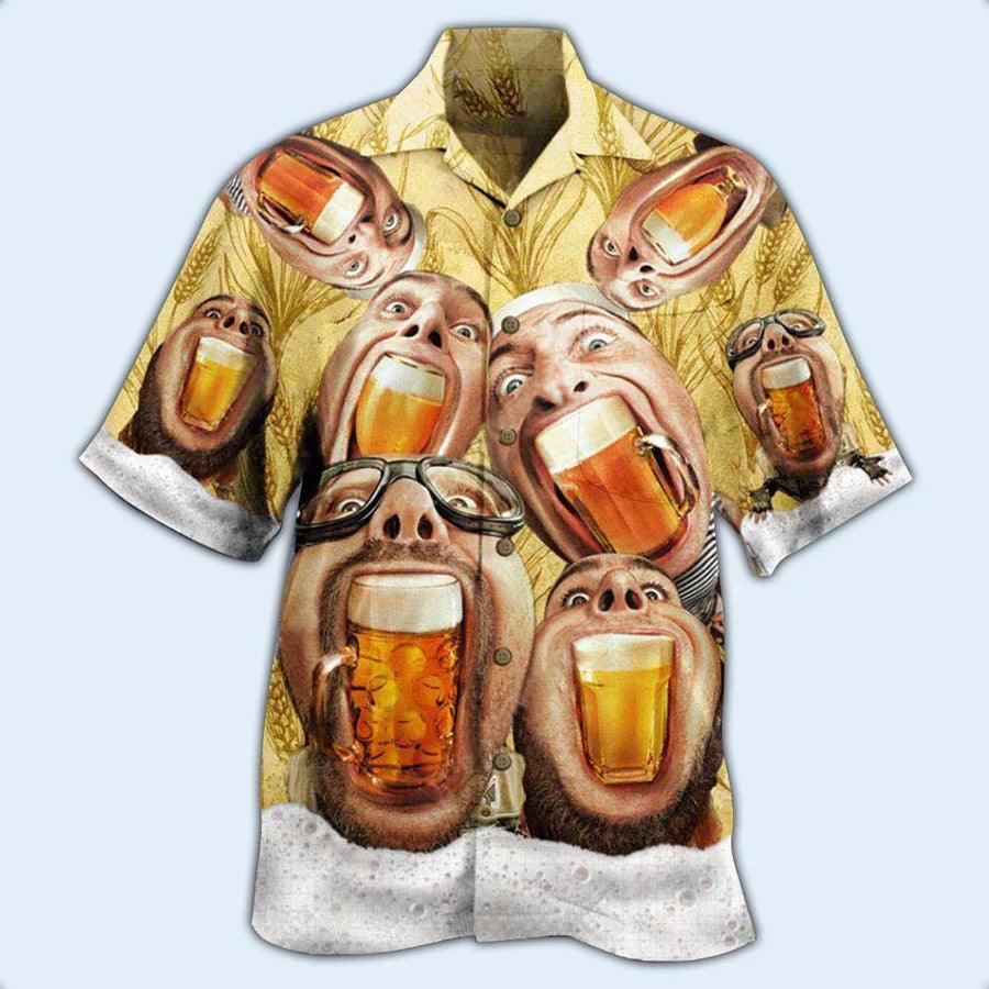 Beer Hawaiian Shirt, Drink Beer, Wish You Were Beer Aloha Shirt For Men And Women - Perfect Gift For Beer Lovers, Summer - Image 2