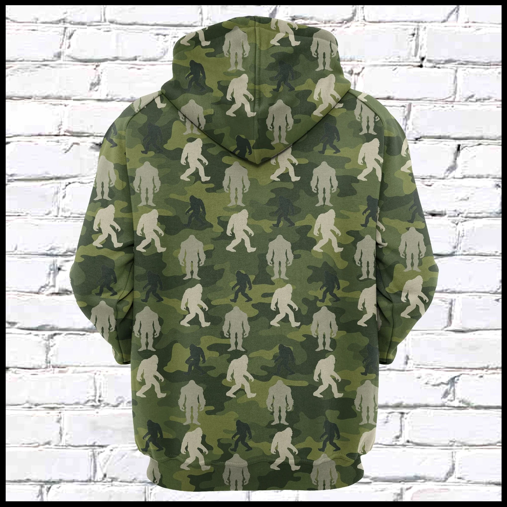 Bigfoot Camo Pullover Premium Hoodie, Perfect Outfit For Men And Women On Christmas New Year Autumn Winter - Image 3