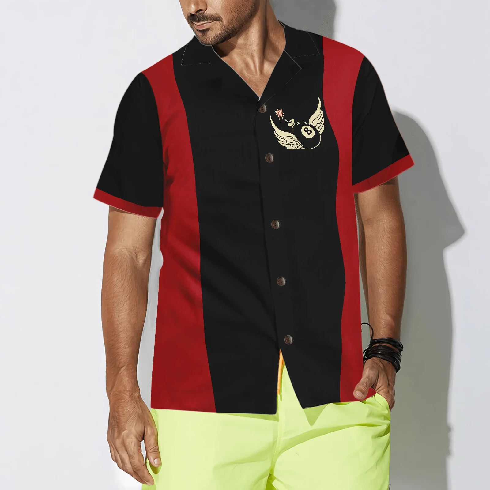 Billiard Hawaiian Shirt, I Beat People With A Stick, Colorful Summer Aloha Shirt For Men Women, Perfect Gift For Friend, Family, Billiard Lovers - Image 3