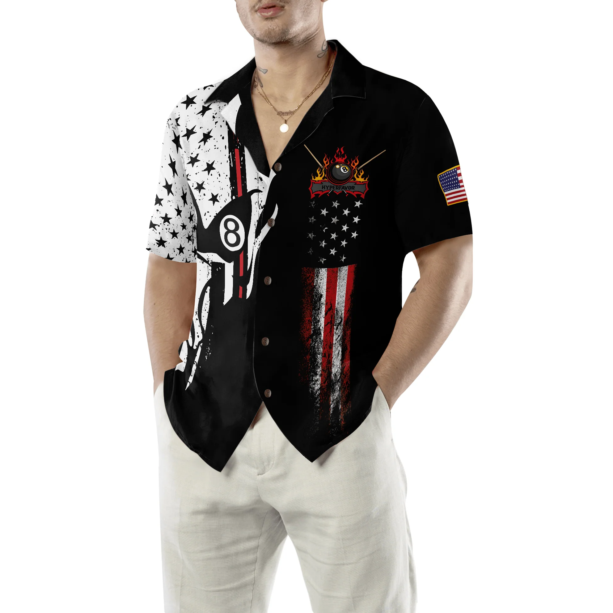 Billiards Hawaiian Shirt, Skull Billiards Pool Aloha Hawaiian Shirt For Summer, Colorful Matching Aloha Shirt For Men Women, Friend, Billiards Lovers - Image 5
