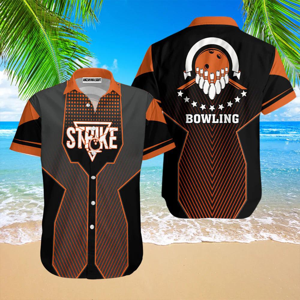 Bowling Hawaiian Shirt, This Is How I Roll Bowling Brown Aloha Hawaiian Shirts For Men and Women - Gift For Bowling Lovers, Friend, Family - Image 2