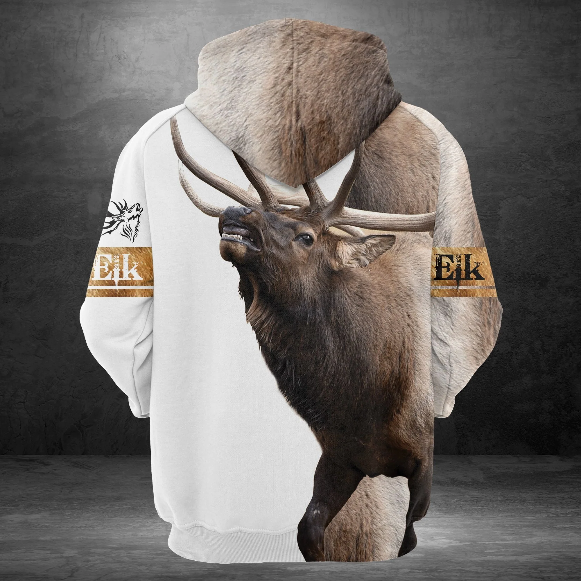 Brown Elk Pullover Premium Hoodie, Perfect Outfit For Men And Women On Christmas New Year Autumn Winter - Image 4