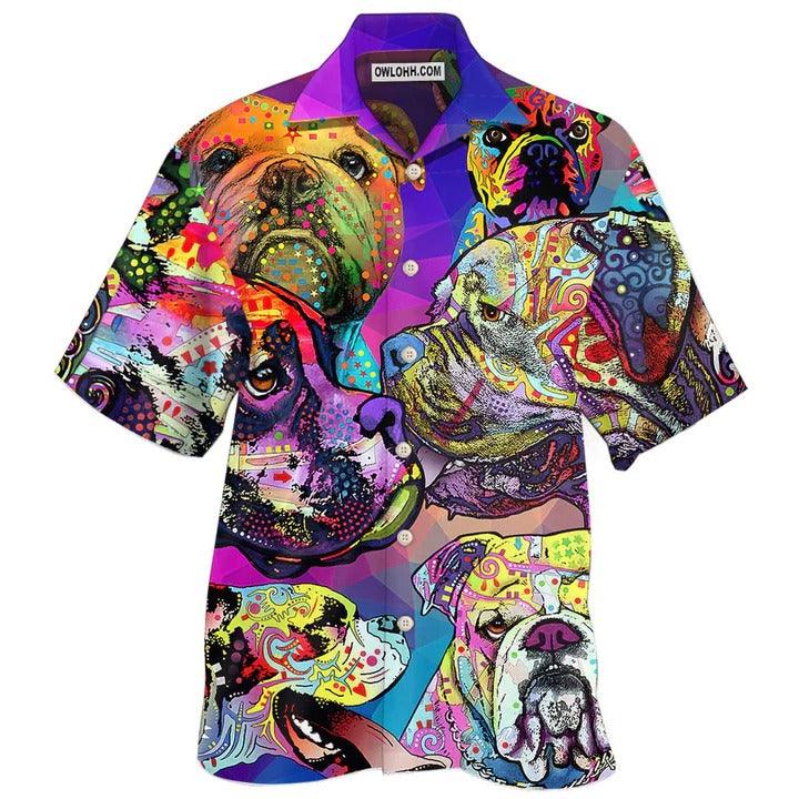 Bulldog Aloha Hawaii Shirt - All I Need Is Cool Bulldog Hawaiian Shirt For Summer - Perfect Gift For Dog Lovers, Friend, Family