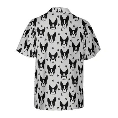 Bulldog Hawaiian Shirt, The Grey Bulldog Kingdom Aloha Shirt For Men - Perfect Gift For Bulldog Lovers, Husband, Boyfriend, Friend, Family - Image 3