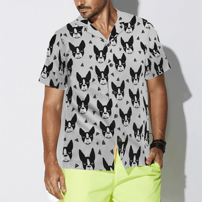 Bulldog Hawaiian Shirt, The Grey Bulldog Kingdom Aloha Shirt For Men - Perfect Gift For Bulldog Lovers, Husband, Boyfriend, Friend, Family - Image 5