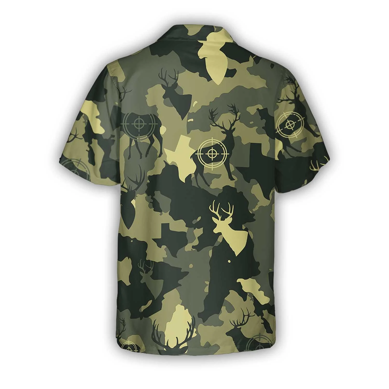 Camouflage Deer Texas Gun Hunting Hawaiian Shirt, Texas Camo, Proud Texas, Colorful Summer Aloha Shirt For Men Women, Perfect Gift For Friend, Family - Image 3