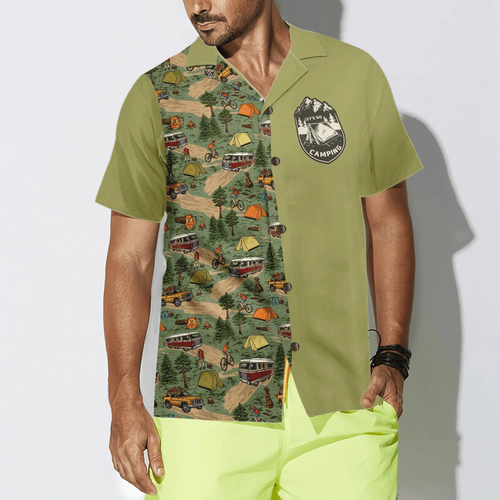 Camping Hawaiian Shirt, Life Is Better When You Are Camping, Colorful Summer Aloha Shirt For Men Women, Gift For Friend, Team, Family, Camping Lover - Image 2