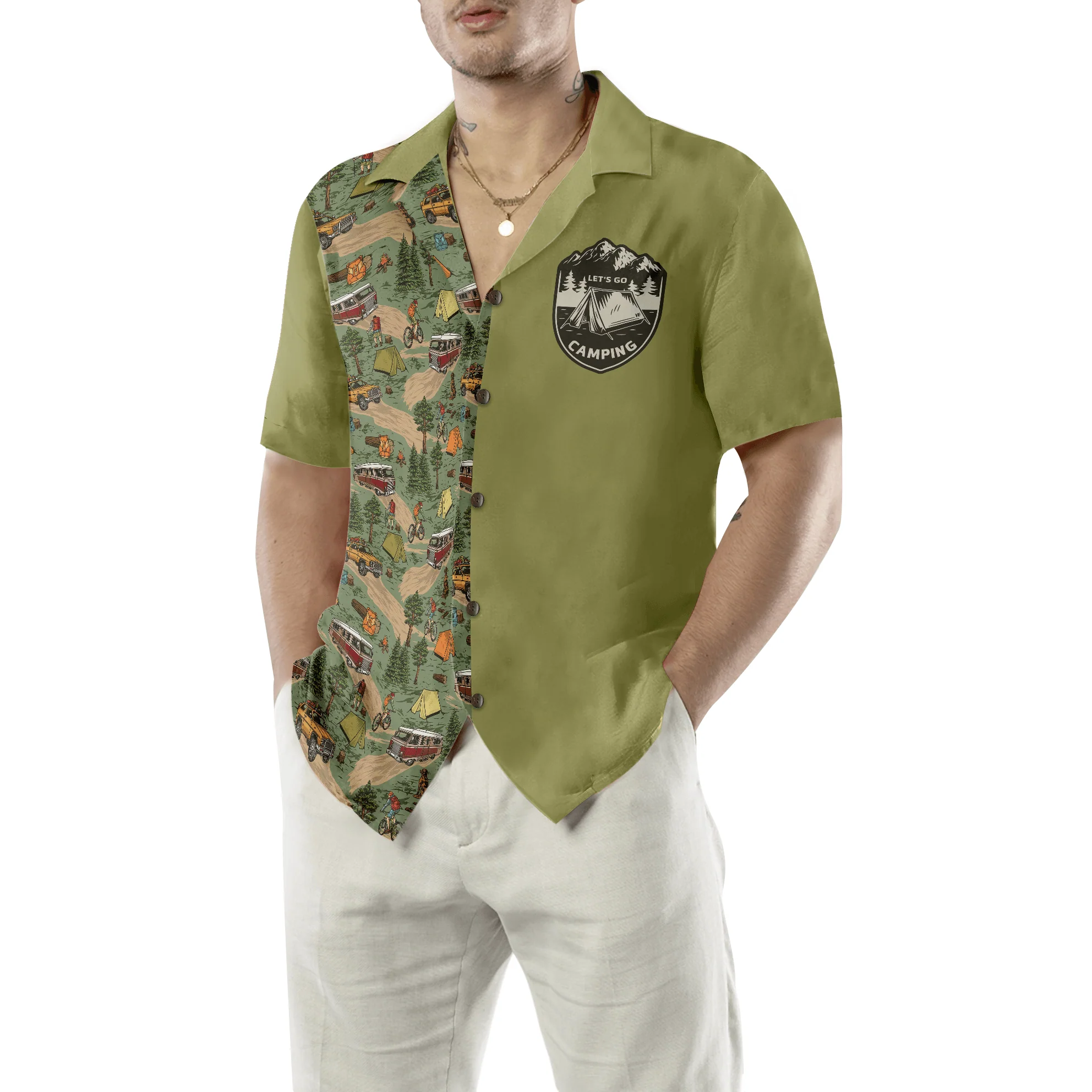 Camping Hawaiian Shirt, Life Is Better When You Are Camping, Colorful Summer Aloha Shirt For Men Women, Gift For Friend, Team, Family, Camping Lover - Image 3