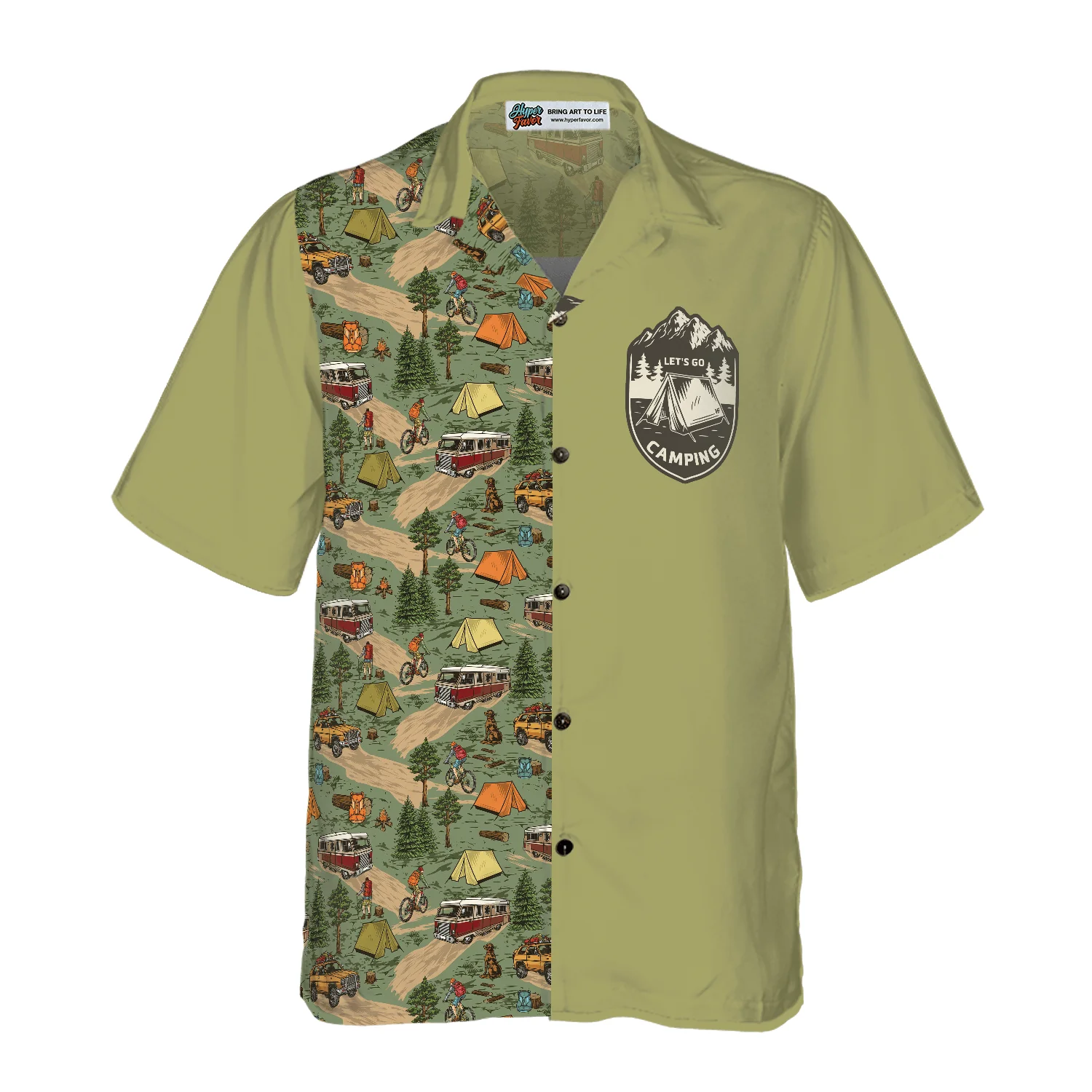 Camping Hawaiian Shirt, Life Is Better When You Are Camping, Colorful Summer Aloha Shirt For Men Women, Gift For Friend, Team, Family, Camping Lover - Image 4