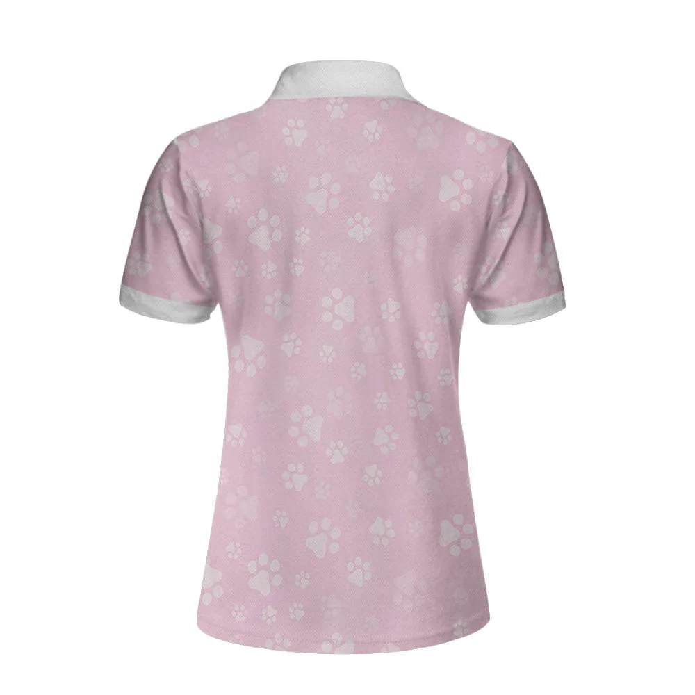 Cat Custom Photo Women Polo Shirt, Pink Cat Mom, Cat Kisses Fix Everything Personalized Women Polo Shirts, Gift For Cat Lovers, Ladies, Cat Mom - Image 3