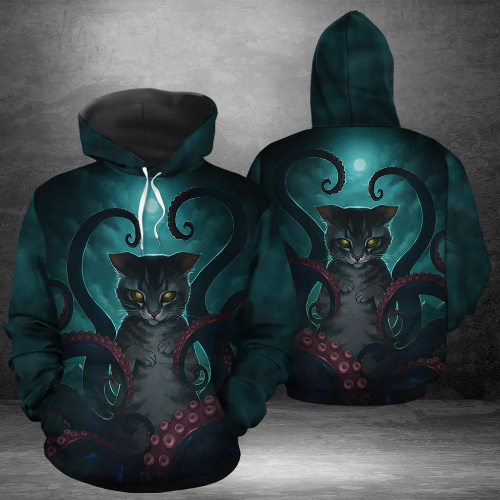 Catopus Awesome Pullover Premium Hoodie, Perfect Outfit For Men And Women On Christmas New Year Autumn Winter - Image 3