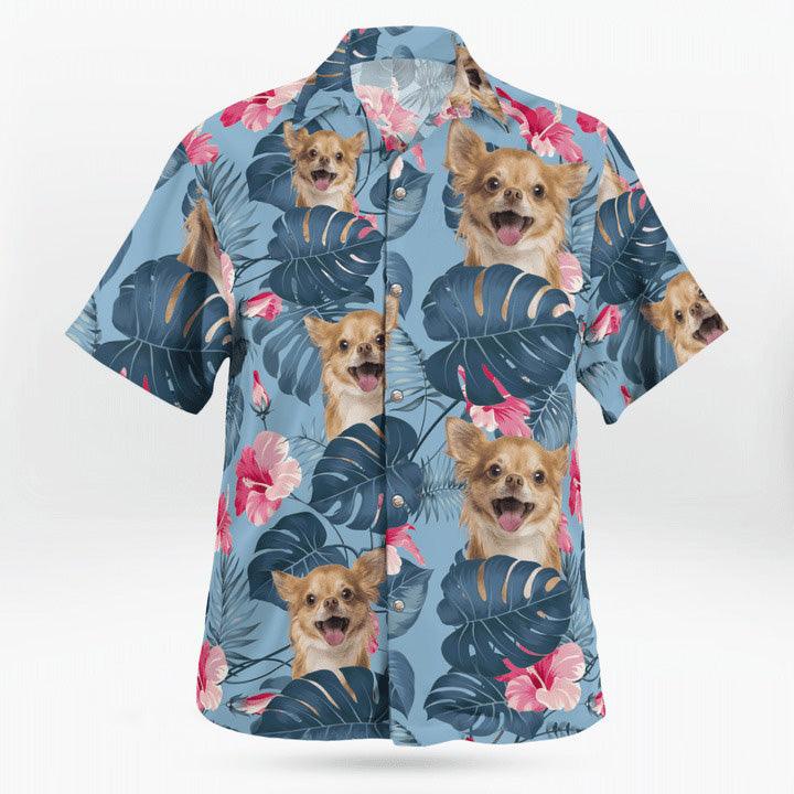 Chihuahua Aloha Hawaiian Shirt, Chihuahua Tropical Floral Pattern Aloha Shirt For Summer, Chihuahua Aloha Shirt-Perfect Gift For Men, Women, Dog Lover - Image 3