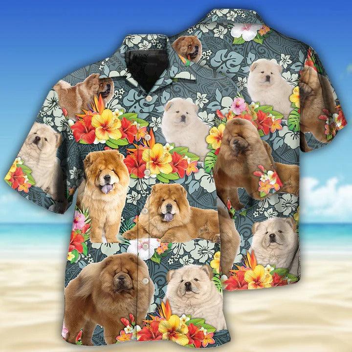 Chow Chow Aloha Hawaii Shirt - Dog Lovely Tropical Hawaiian Shirt For Summer - Perfect Gift For Dog Lovers, Friend, Family