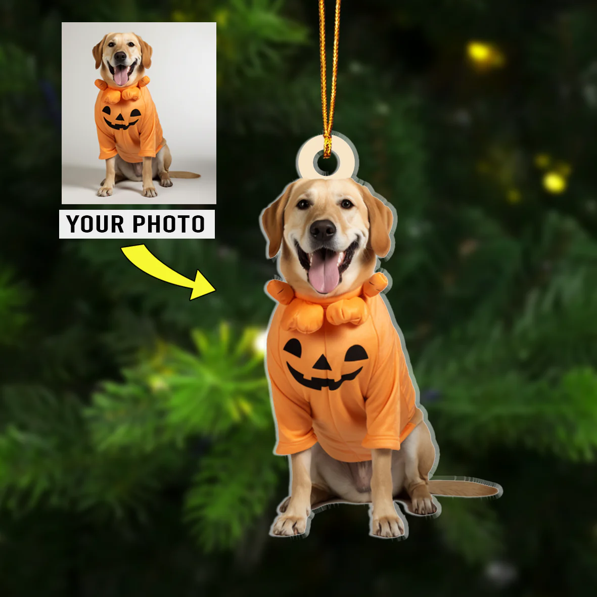 Christmas Ornaments For Dog Lovers With Customized Photo Custom Shape Acrylic Ornaments, Meaningful Christmas New Year Gifts - Image 2