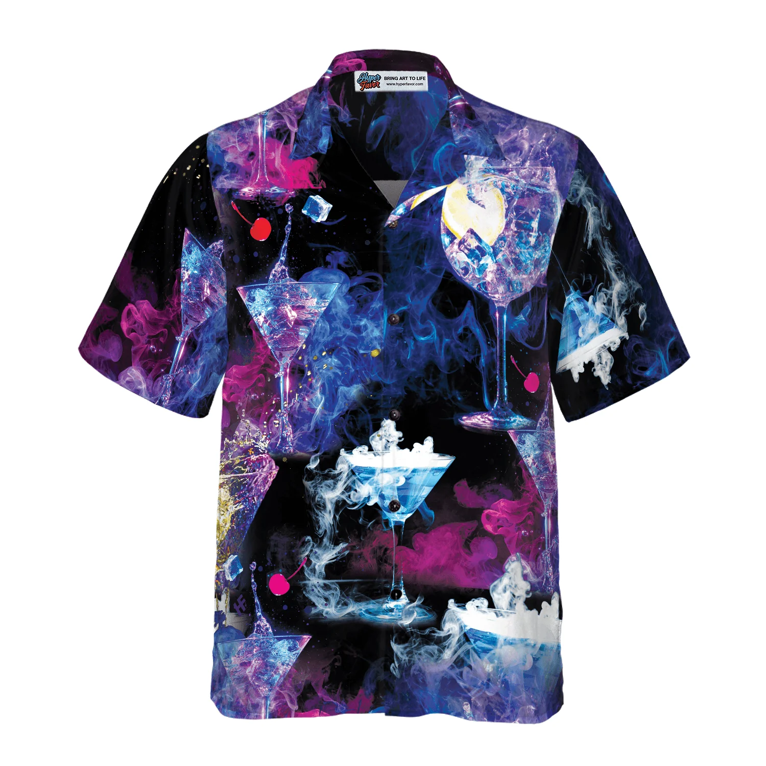 Cocktail Bartender Hawaiian Shirt - Colorful Summer Aloha Shirt For Men Women, Perfect Gift For Friend, Family, Husband, Wife, Boyfriend, Girlfriend - Image 3