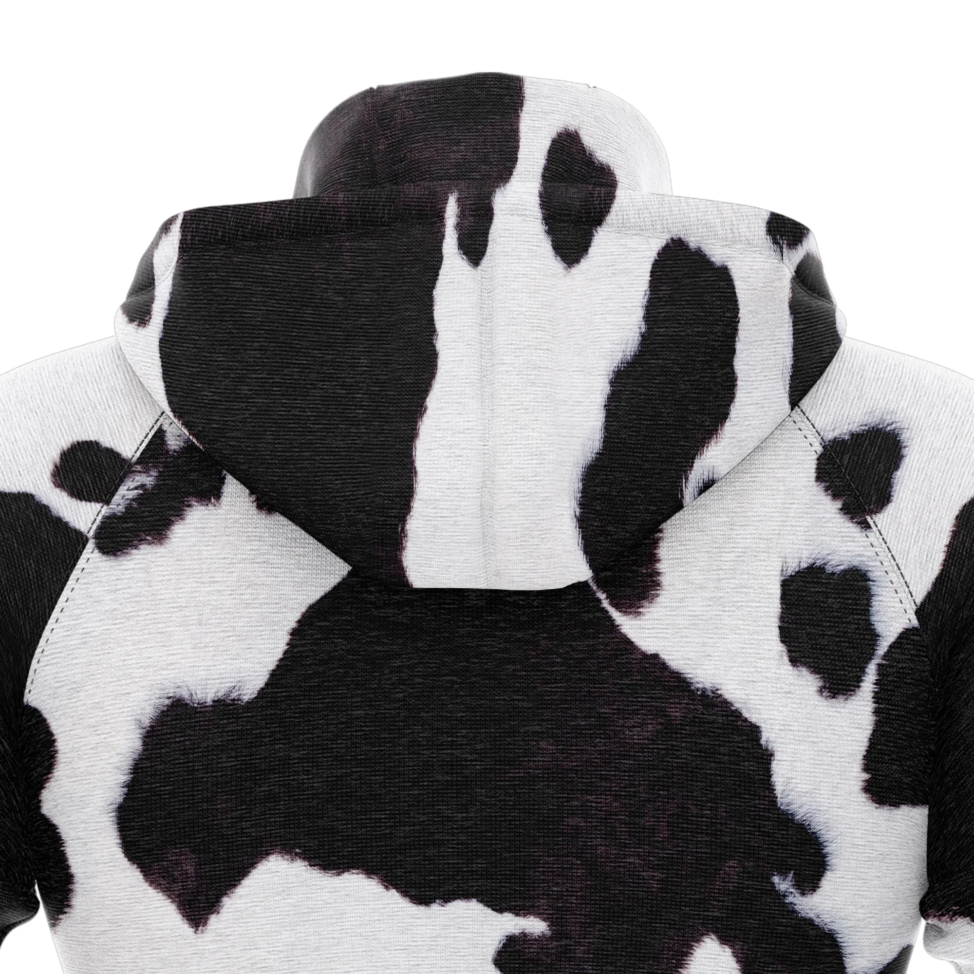 Cow Funny Premium Hoodie, Perfect Outfit For Men And Women On Christmas New Year Autumn Winter - Image 4