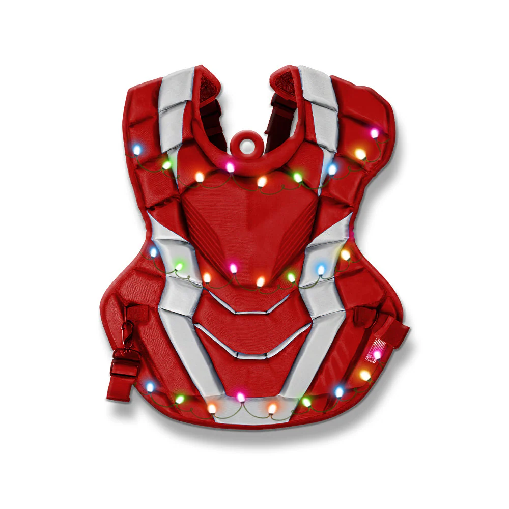 Custom Baseball Acrylic Ornament, Personalized Baseball Gear Chest Protector Acrylic Ornament - Perfect Gift For Baseball Lover, Christmas, New Year - Image 2