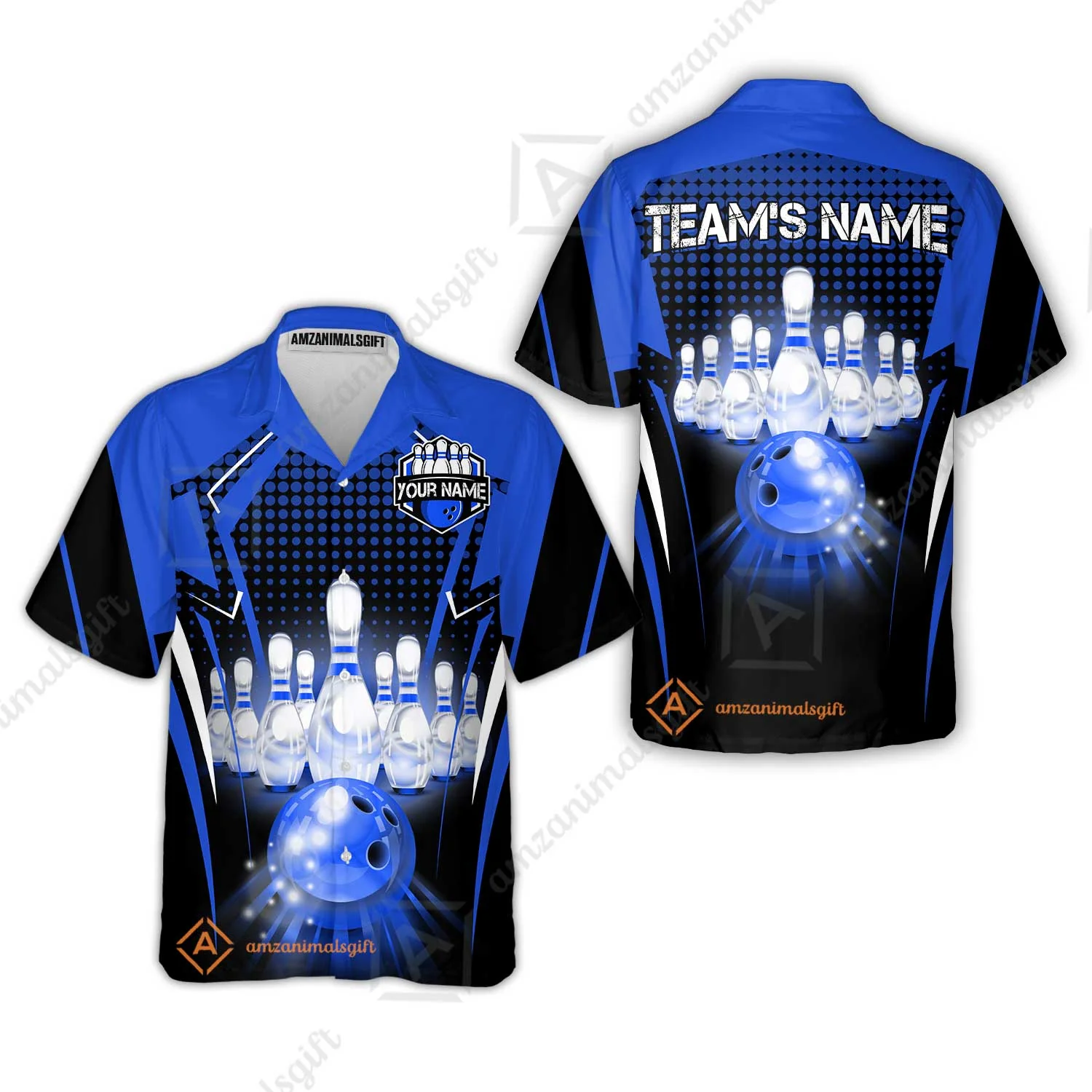 Custom Bowling Team Jerseys Polo Shirts, Bowling uniforms Ball & Pins Multicolor Jersey For Tournament Team Men Women Bowlers - Image 20