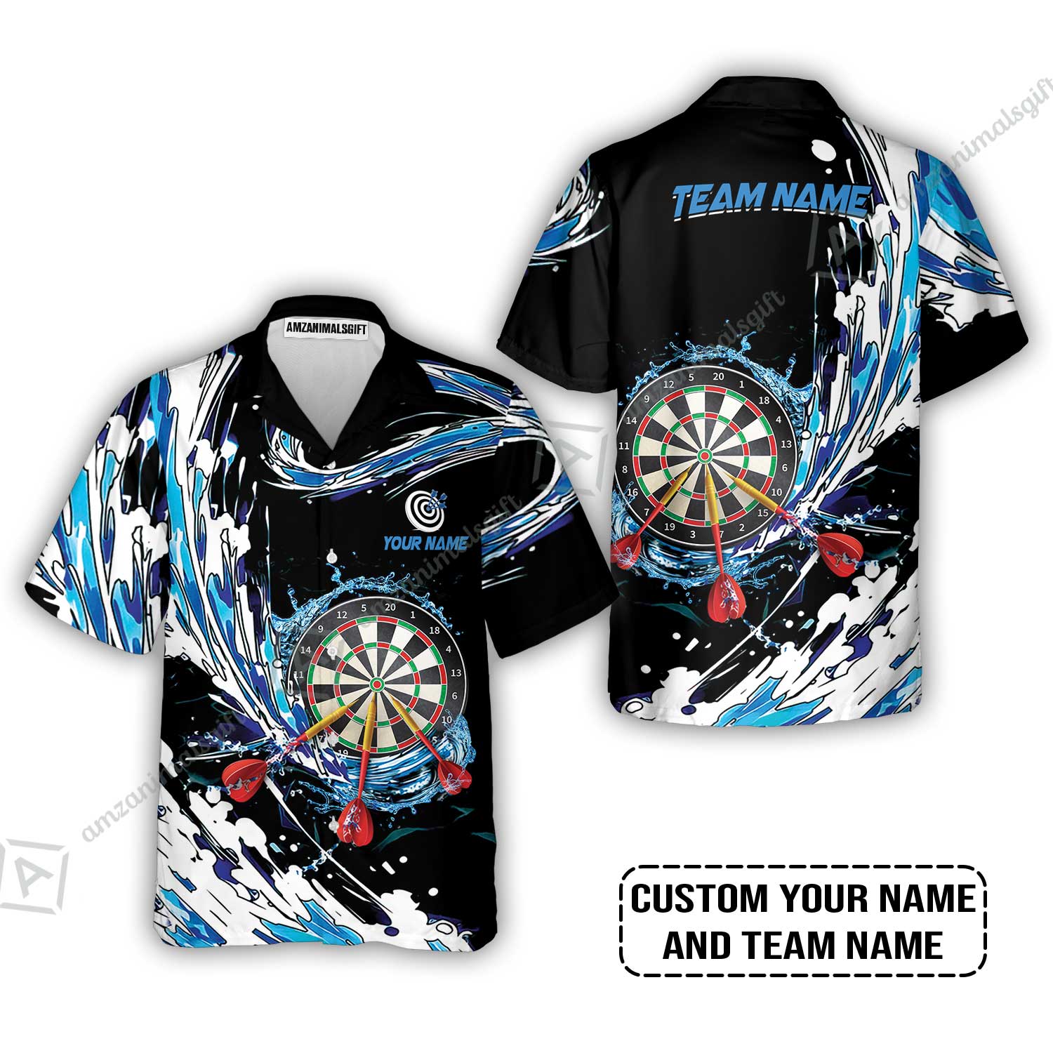 Custom Breath Of Water Darts Sweatshirt, Personalized Darts For Team Sweatshirt - Image 7