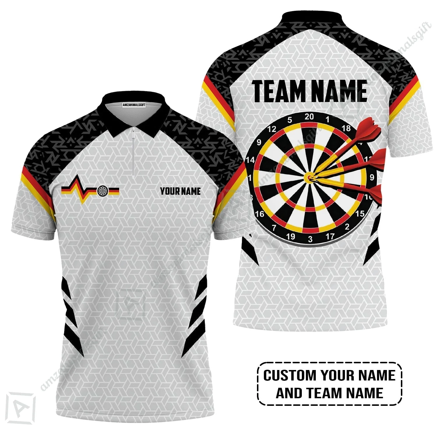 Custom Germany Darts Sweatshirt, Personalized Darts For Team Sweatshirt - Image 4