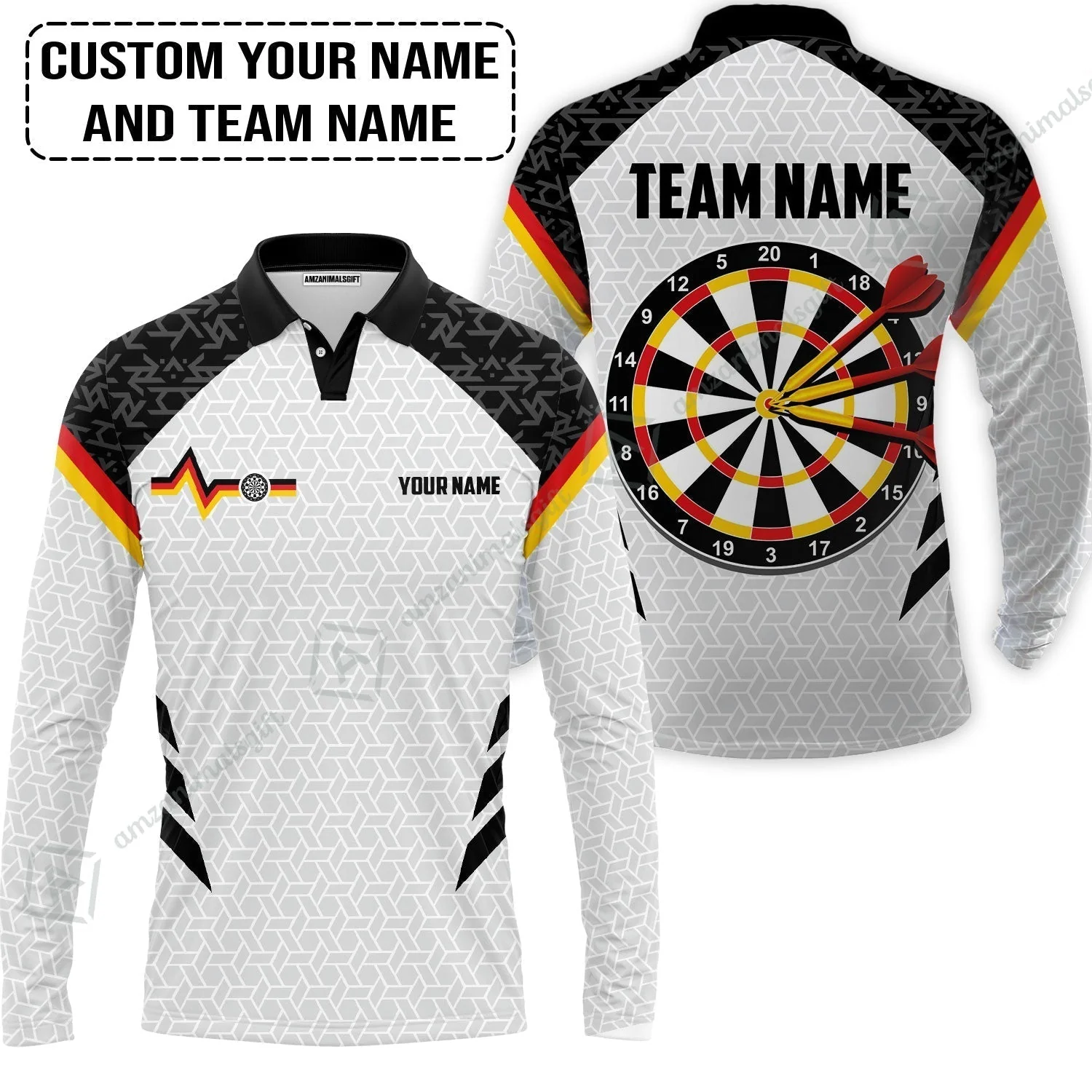 Custom Germany Darts Sweatshirt, Personalized Darts For Team Sweatshirt - Image 5