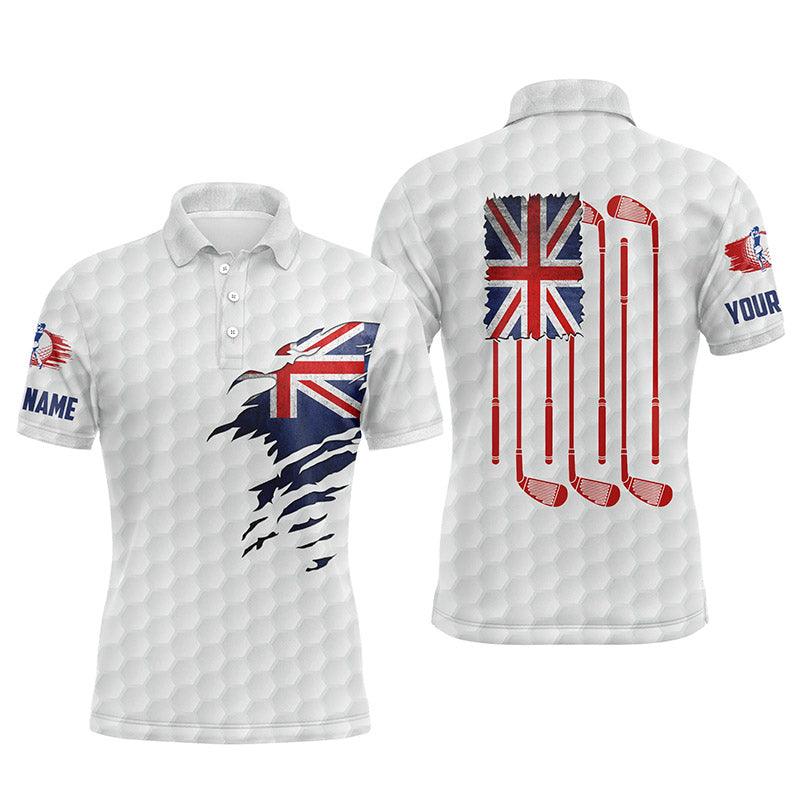 Custom Golf Long Sleeve Men Polo Shirt - Custom Name New Zealand Flag, Vintage Golf Clubs Apparel - Personalized Gift For Golf Lover, Friend, Family - Image 4
