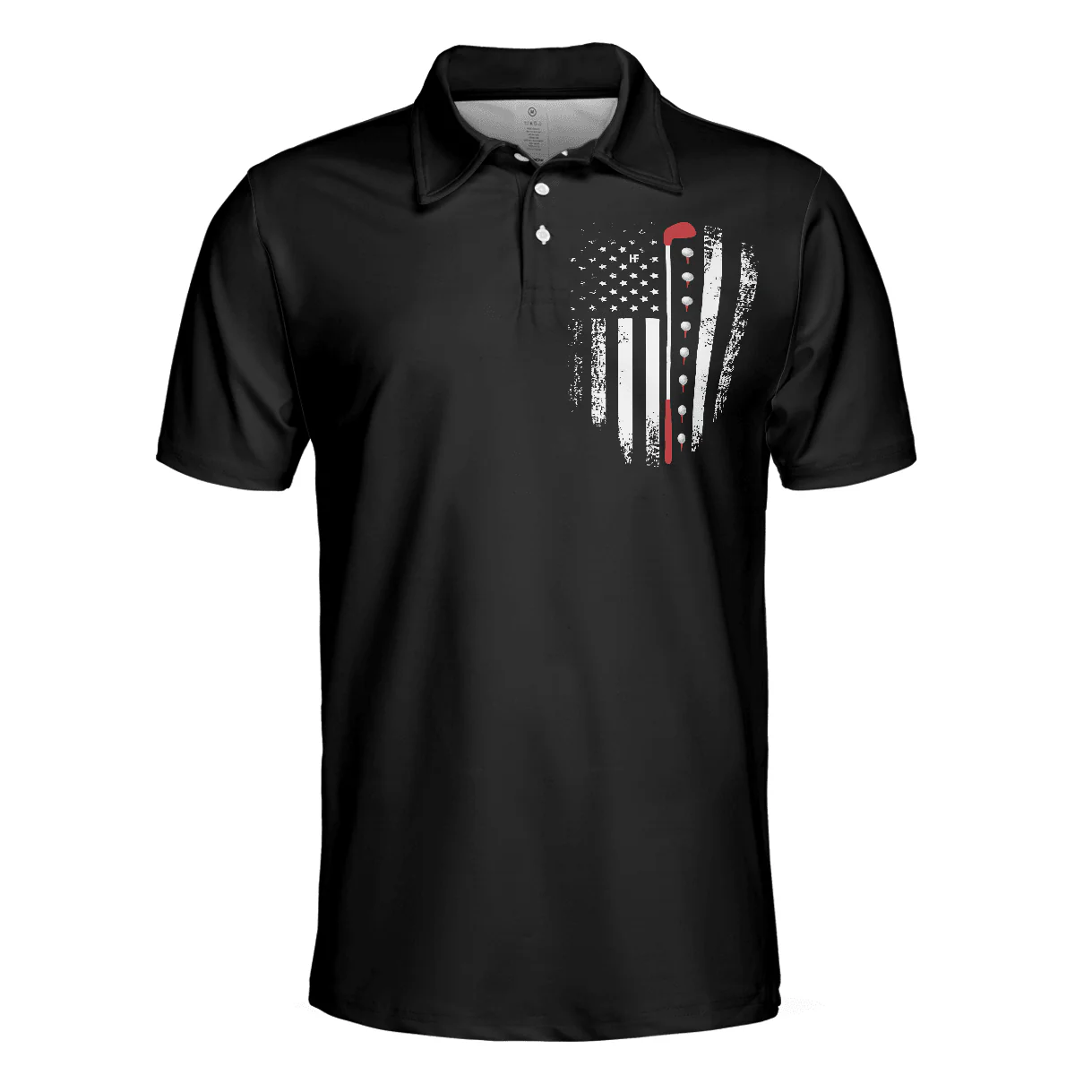 Custom Golf Men Polo Shirt - Golf Evolution American Flag Men Polo Shirt, Golf And Beer That Why I'm Here Polo Shirt - Perfect Polo Shirt For Men, Golfers - Image 4