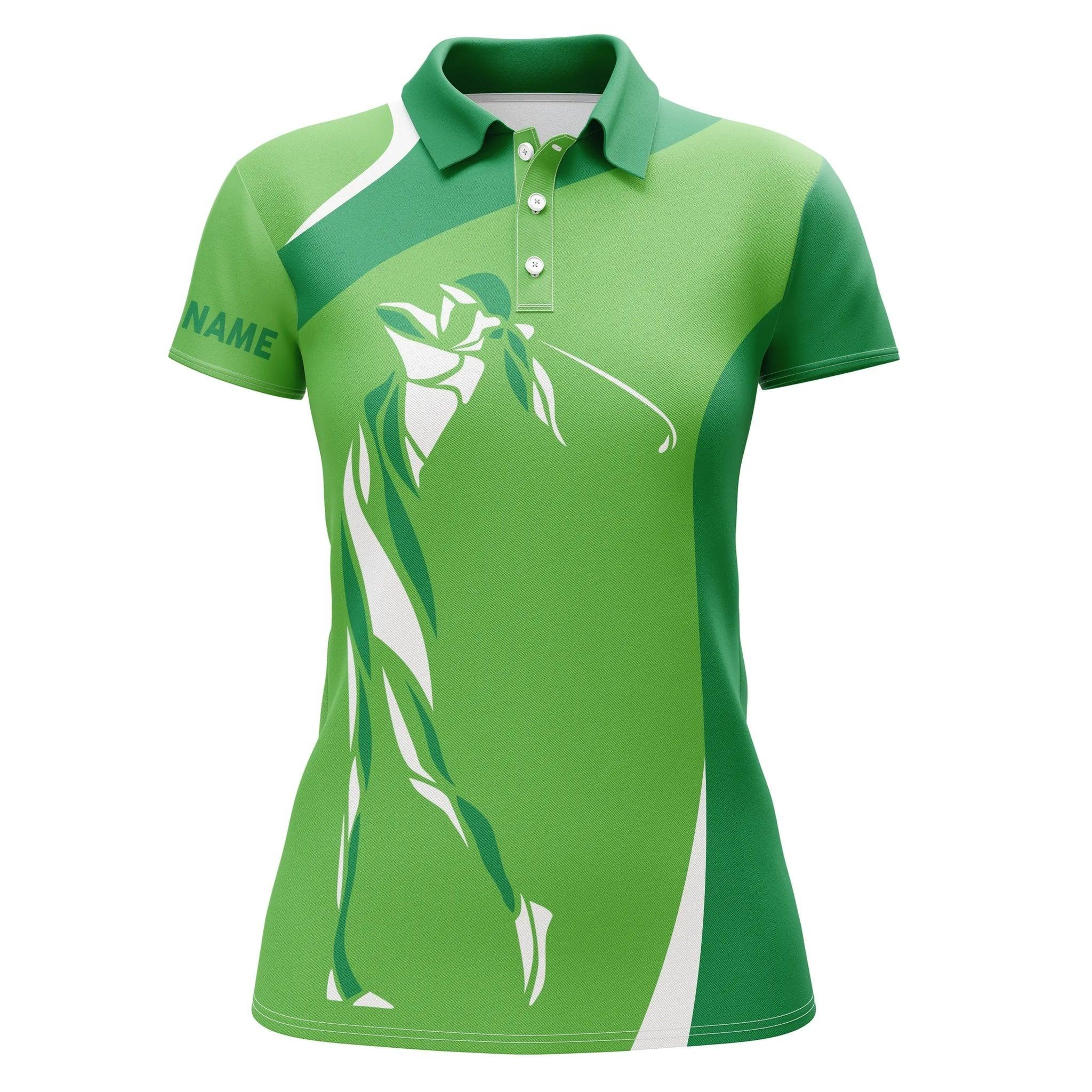 Custom Golf Women Polo Shirt - Women Golf Polo Shirt Custom Name Ladies Golf Top For Women, Personalized Unique - Perfect Polo Shirt For Women - Image 2