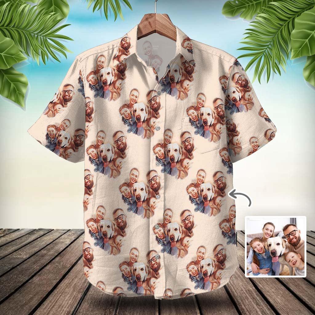 Custom Moments Aloha Hawaii Shirt - Custom Photo The Most Meaningful Moment Personalized Hawaiian Shirt For Summer - Perfect Gift For Friend, Family