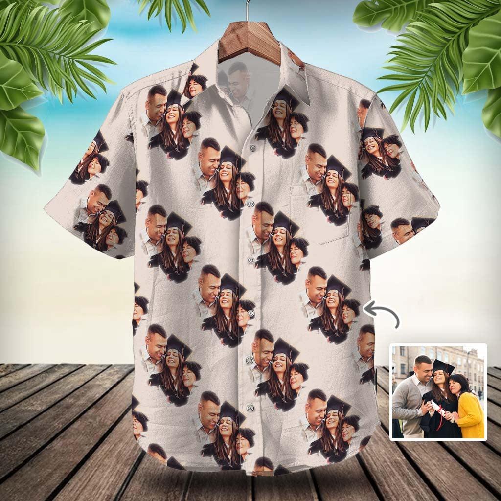 Custom Moments Aloha Hawaii Shirt - Custom Photo The Most Meaningful Moment Personalized Hawaiian Shirt For Summer - Perfect Gift For Friend, Family - Image 3