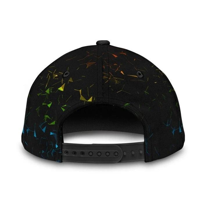 Custom Name LGBT Cap, Personalized Name Pride Hands Rainbow Classic Cap Hat For Men And Women, Perfect LGBT Gift For Friend, LGBT Pride Month - Image 5