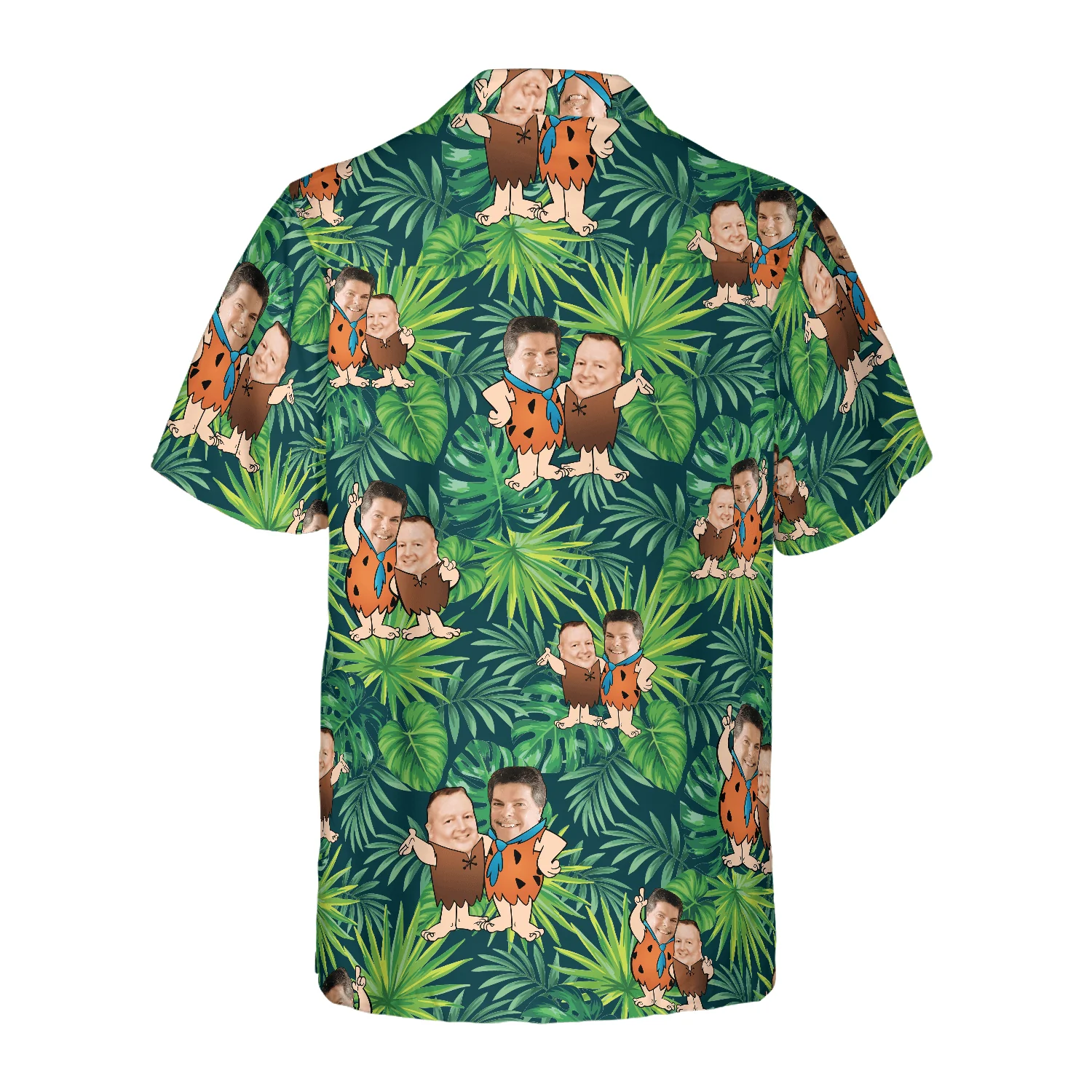 Customize Cartoon Aloha Hawaiian Shirt For Summer, Custom Photo Tropical Personalized Hawaiian Shirt For Men Women, Best Gift For Friend, Family, Team - Image 3