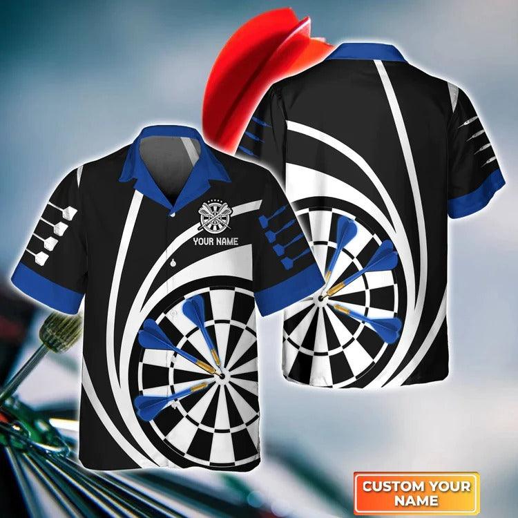 Customized Darts Hawaiian Shirt, Darts Eagle American, Personalized Name Hawaiian Shirt For Men - Perfect Gift For Darts Lovers, Darts Players - Image 7