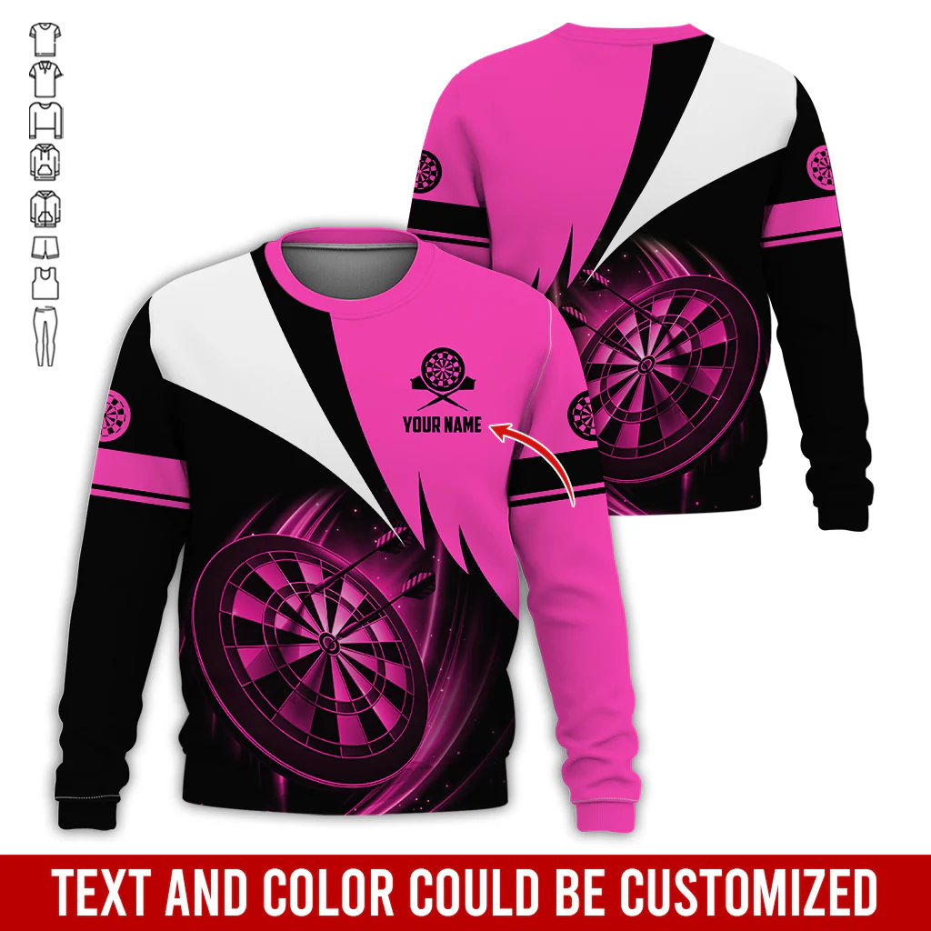Customized Darts Sweatshirt, Personalized Name Darts Team Is My Life Sweatshirt For Men & Women, Perfect Gift For Darts Lovers, Friend, Family - Image 10