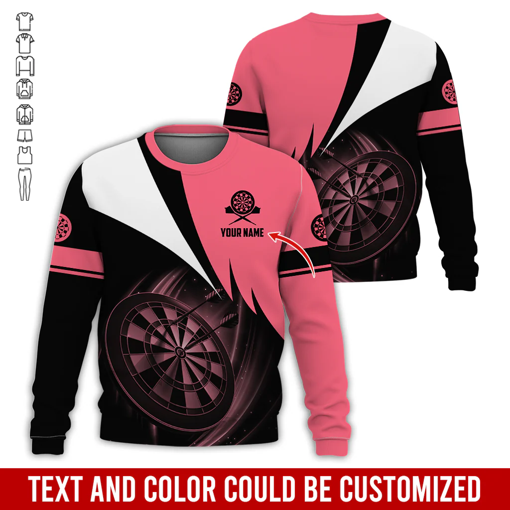 Customized Darts Sweatshirt, Personalized Name Darts Team Is My Life Sweatshirt For Men & Women, Perfect Gift For Darts Lovers, Friend, Family - Image 12