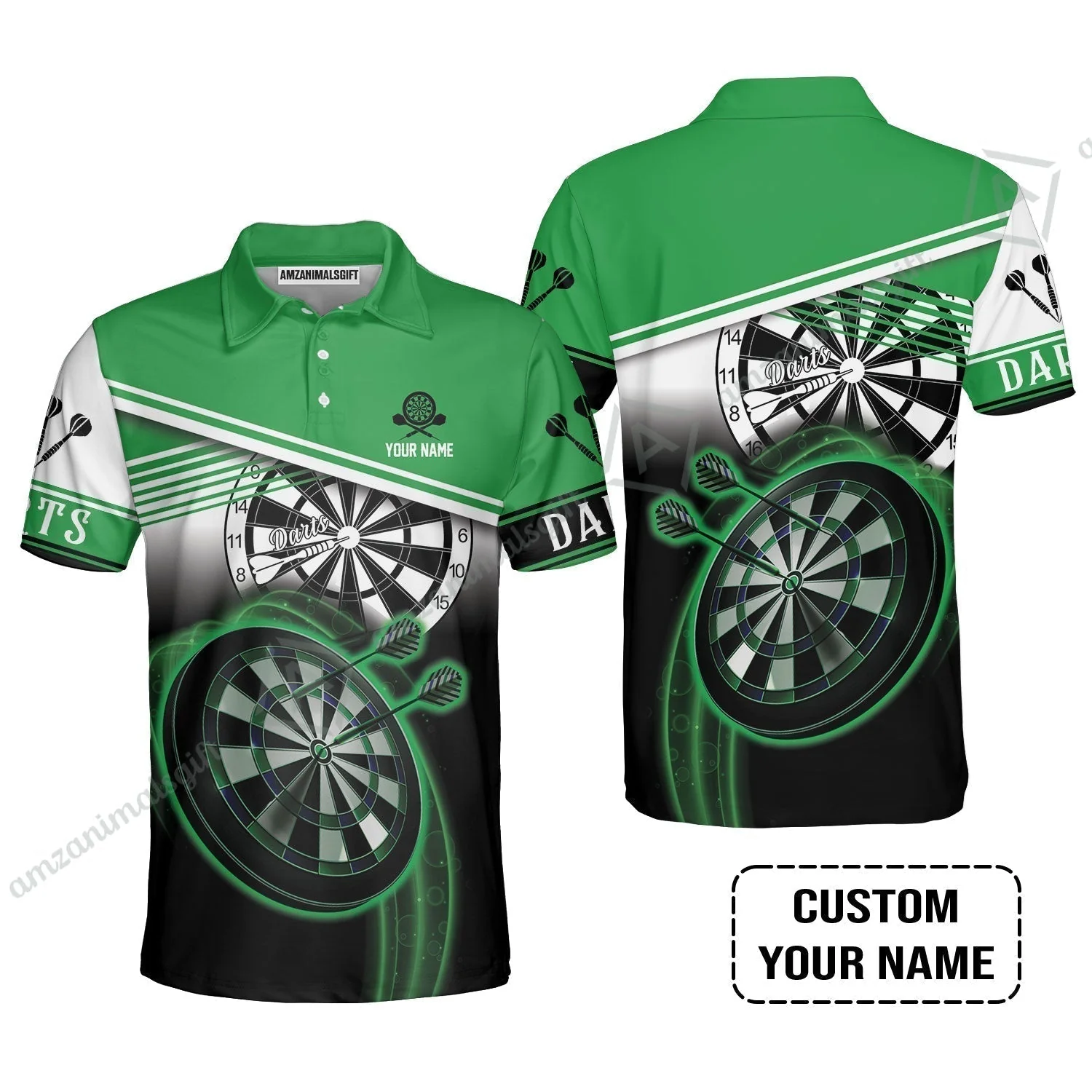 Customized Darts T-Shirt, Personalized Name Darts T-Shirt - Perfect Gift For Darts Lovers, Darts Players - Image 9