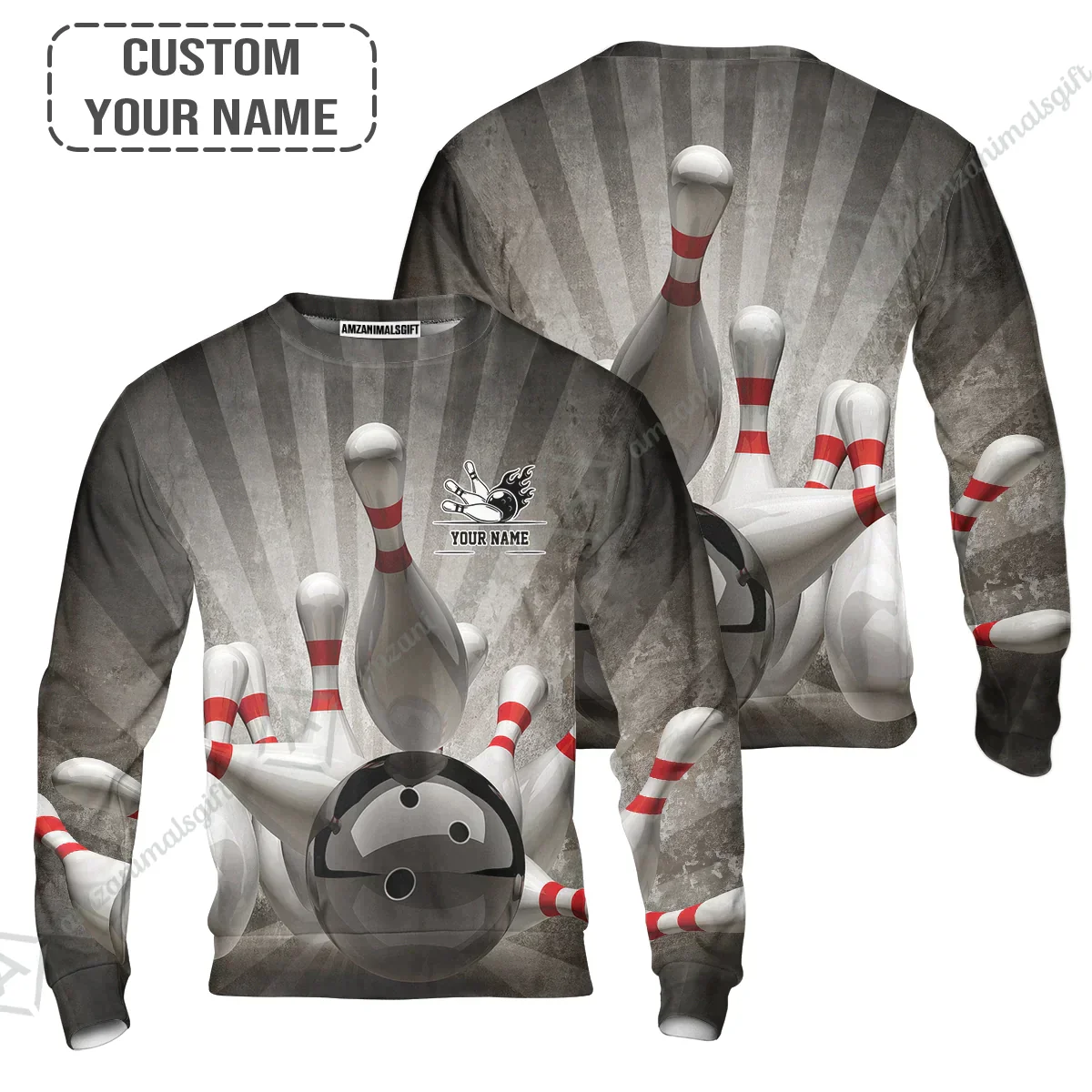 Customized Name Bowling Long Polo Shirt, Bowling Apparel For Men And Women, Bowling Team - Perfect Outfit For Bowling Lovers, Bowlers - Image 8