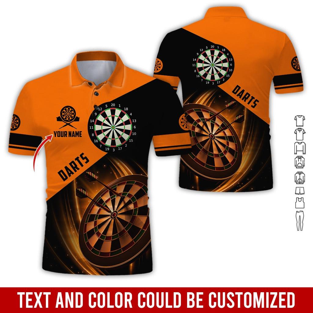 Customized Name Darts Polo Shirt, Dartboard Personalized Name Darts Team Polo Shirt For Men - Perfect Gift For Darts Lovers, Darts Players - Image 8